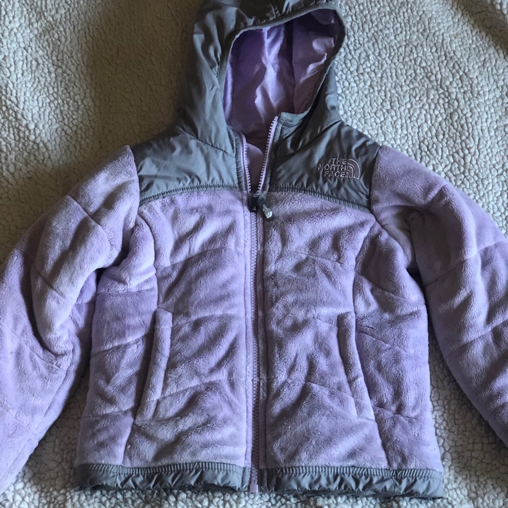 Girls North Face reversible Jacket